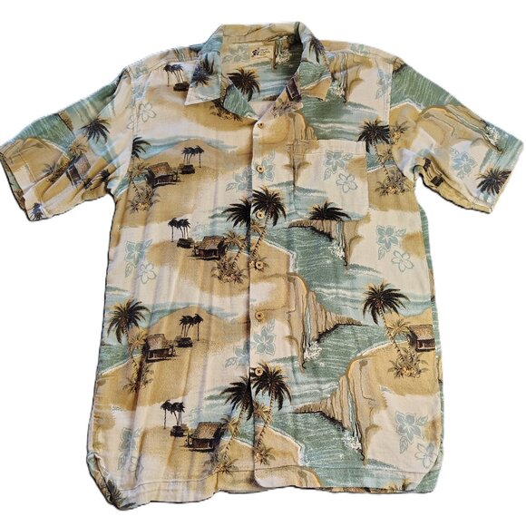 Men's Retro Hawaiian Shirt - Picture 2 of 3